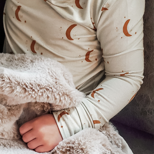 Moon Bamboo Jammies  |  2 Piece