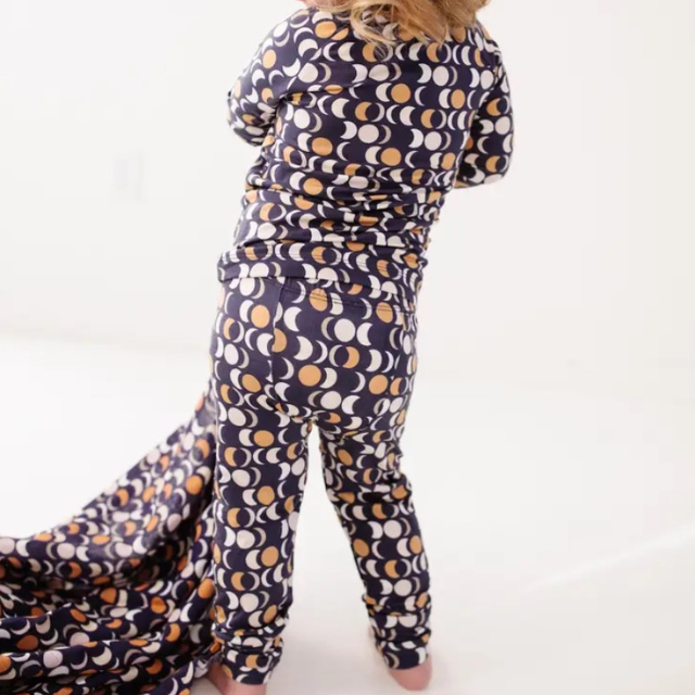 Bamboo 2 Piece Set   |   Navy Moons