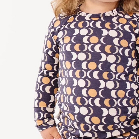 Bamboo 2 Piece Set   |   Navy Moons