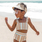 Strap Bandeau Bikini Set   |   Summer Stripes