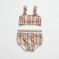 Strap Bandeau Bikini Set   |   Summer Stripes