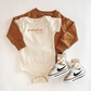 Pumpkin Patcher  |  Ivory Onesie  |  0-3 mo