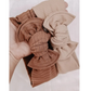 Tie-on Headwrap  |  Cafe Mocha Brushed Ribbed