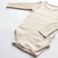 Ribbed Bodysuit  |  Ivory Onesie  | 12-18 mo