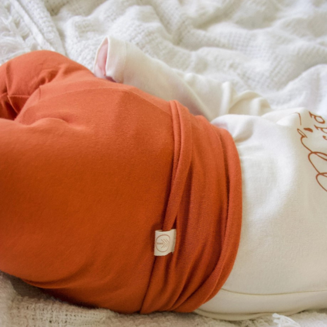 Rust Bamboo Leggings   |   Baby & Toddler Leggings