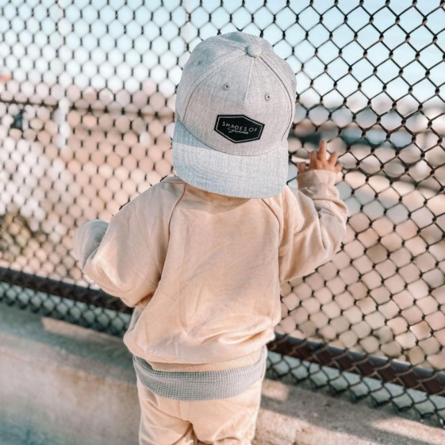Black on Black Snapback  |  Infant & Toddler