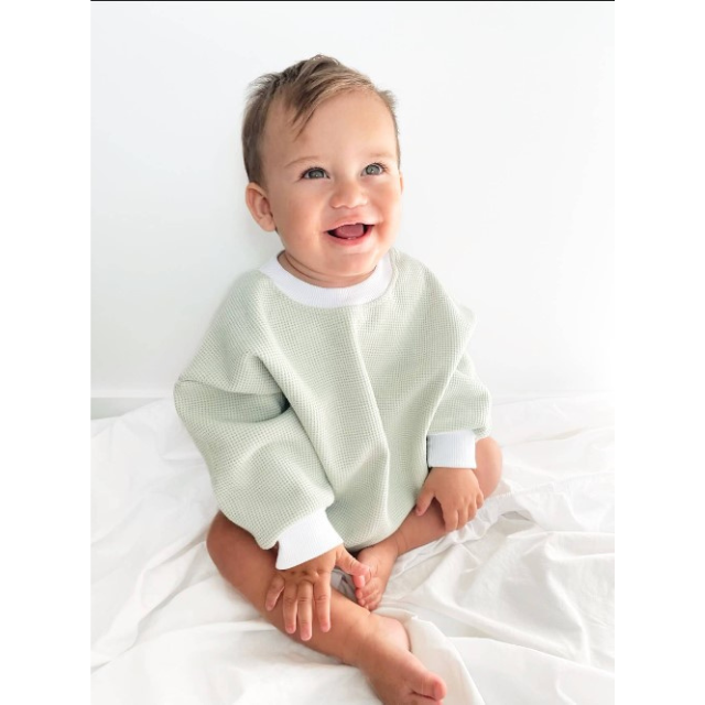 Sloane Romper   |   Mint