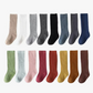 Ribbed Knee High Socks