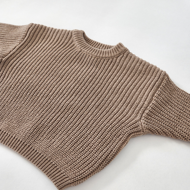 Chunky Knitted Sweater  |  0/3, 3/6