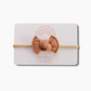 Knot Single Bow - Organic Waffle  |   Toast