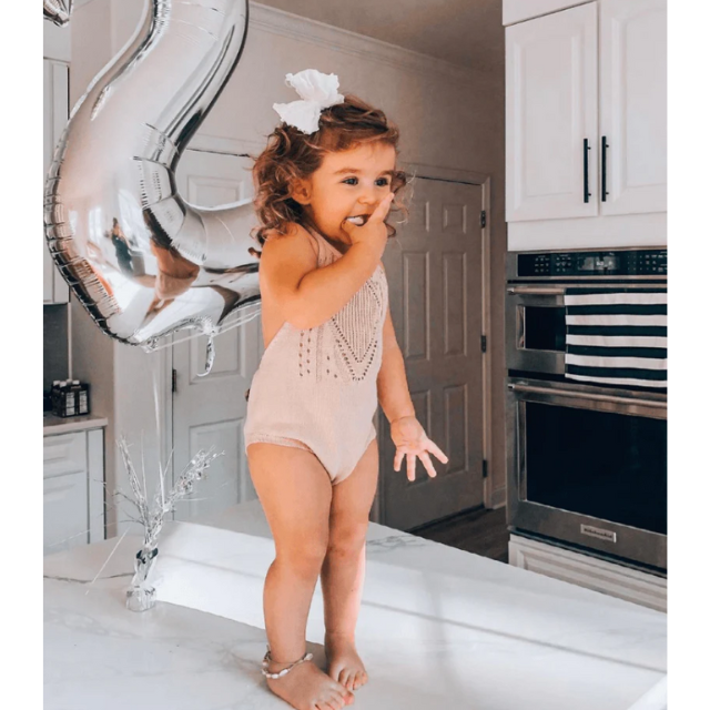 Drake Crochet Halter Leotard  |  Vanilla