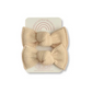 Knot Pigtail Set  |  Organic Waffle Knit  |  Oatmeal