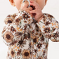 Bamboo Wildflower Footed Zip Sleeper